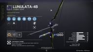 Lunulata-4B Kinetic Bow this week at Banshee (Image via Destiny 2)